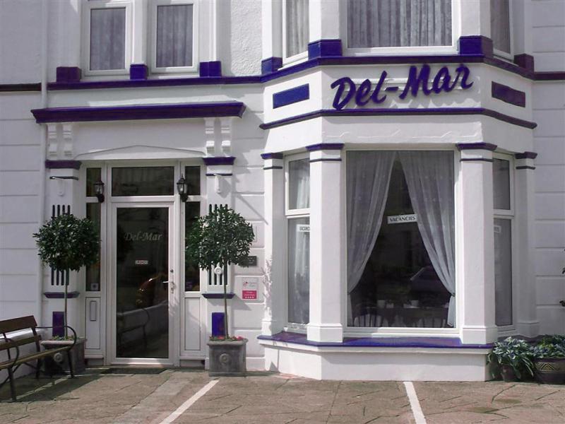 ホテル Del Mar ランディドノー エクステリア 写真